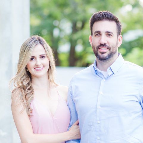 Pastor Adam Miller and his wife, Marília